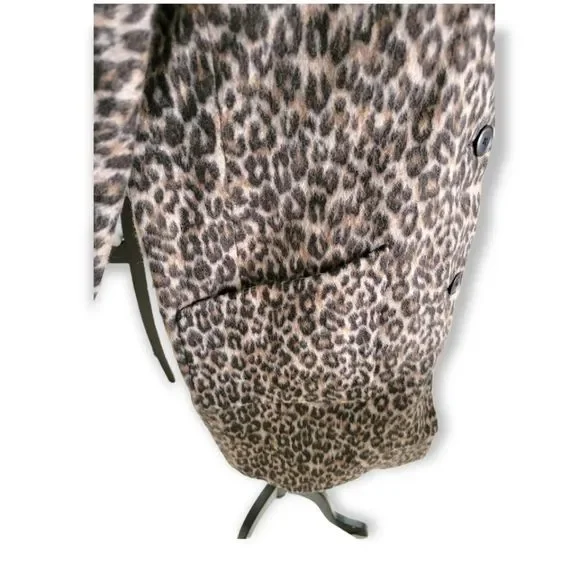 *NWT* KATE SPADE Stunning Brushed Brown Leopard Sugarcoat Cocoon Style Topper - Picture 9 of 16